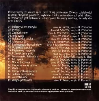 Piosenki liryczne (2009)