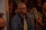 Koncert w Huculskiej, Wołosate, 8.08.2014. Autor jednego z tekstów piosenek na naszym koncercie