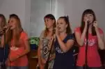 Koncert w Huculskiej, Wołosate, 8.08.2014. Autor jednego z tekstów piosenek na naszym koncercie
