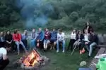 Wołosatkowa młodzież wsiąka w bieszczadzkie klimaty