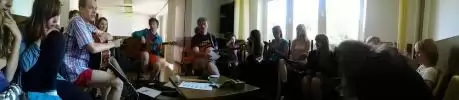 Przed nagraniami "Dobrych wieści"