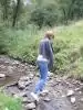Zejście ze sceny amfiteatru w Wołosatem